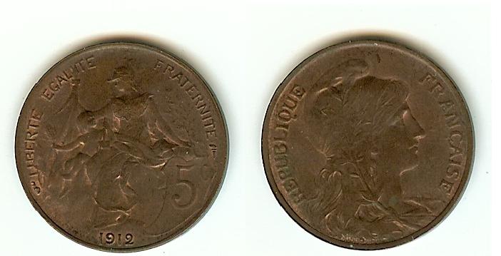 5 Centimes Dupuis 1912 AU